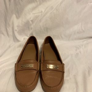 Brown Coach loafers 6